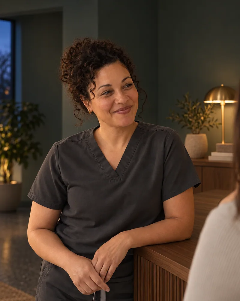 Dr. Hana Okafor, General dentist and founder